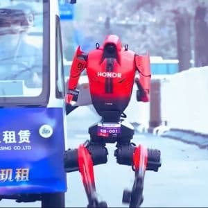 A robot by Honor broke the world record, finishing at 50 minutes and 26 seconds