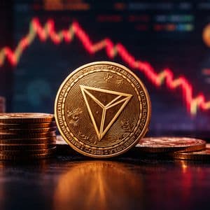 TRON (TRX) price drops 4% after brief rally: $0.35 support now in focus